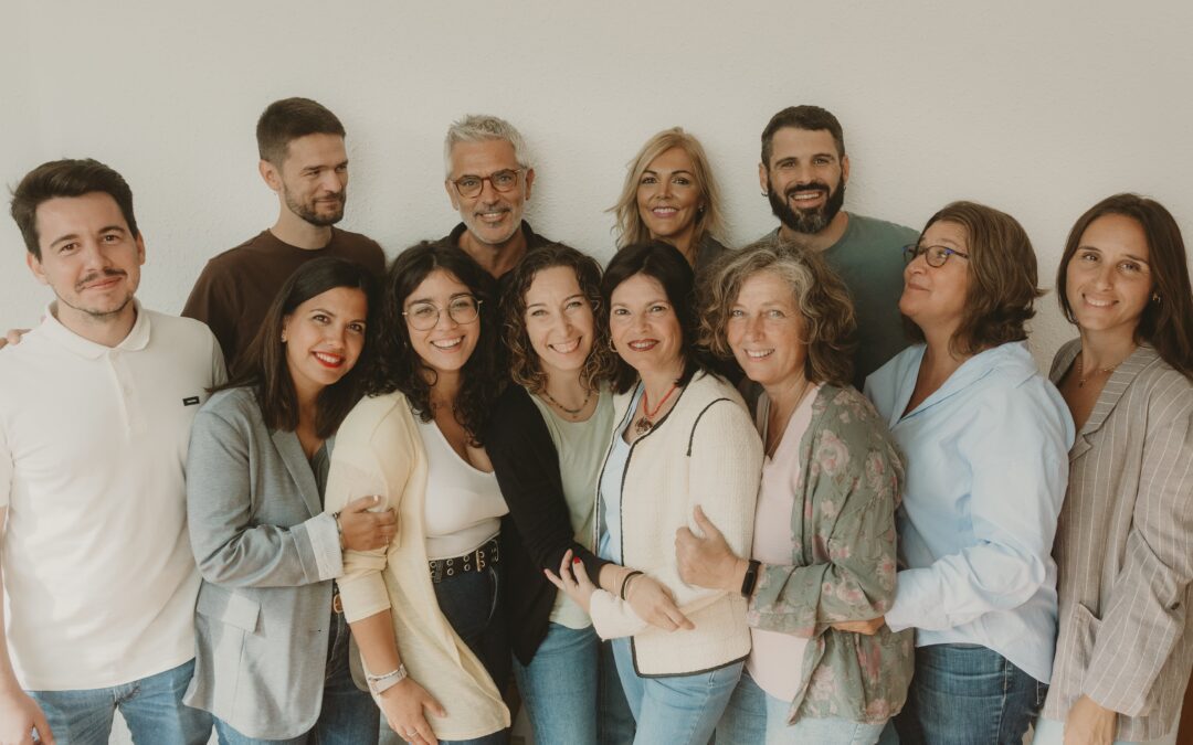 Equip professional de Som Suport Fundació, entitat d’acompanyament a persones amb discapacitat intel·lectual a Sabadell